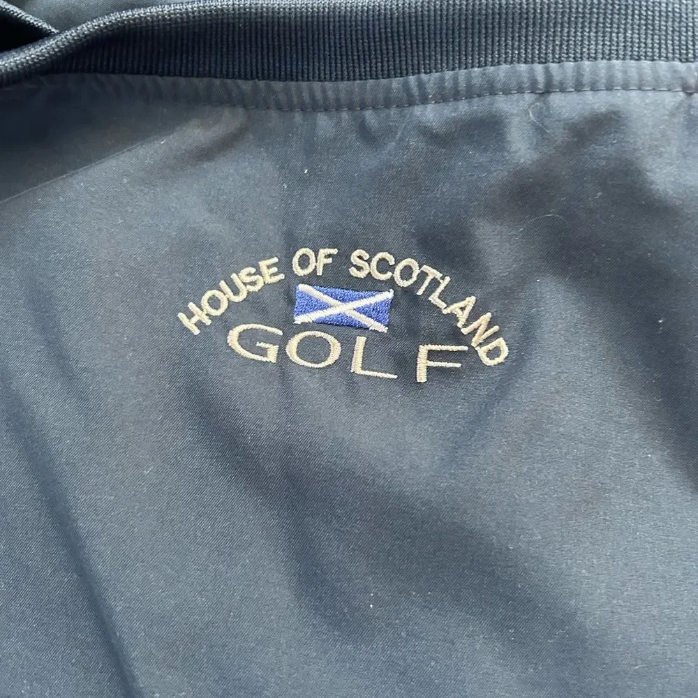 House of Scotland Golf men’s Blue Sleeveless V-Neck Vest Top Size XXL